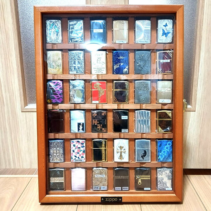 楽天市場】ZIPPO社製 絶版品 コレクションケース 6段 ディスプレイ  