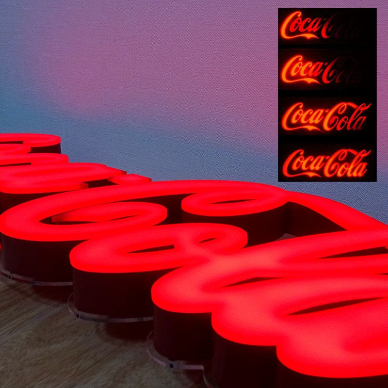 楽天市場】【ポイント5倍】コカ・コーラ LEDライト ガレージ 看板