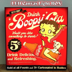 LEDCg CeA  xeBEu[v LoX Ǌ| Canvas Light BOX BETTY-COLA  G  ԐڏƖ 킢 o[ JtF X X 