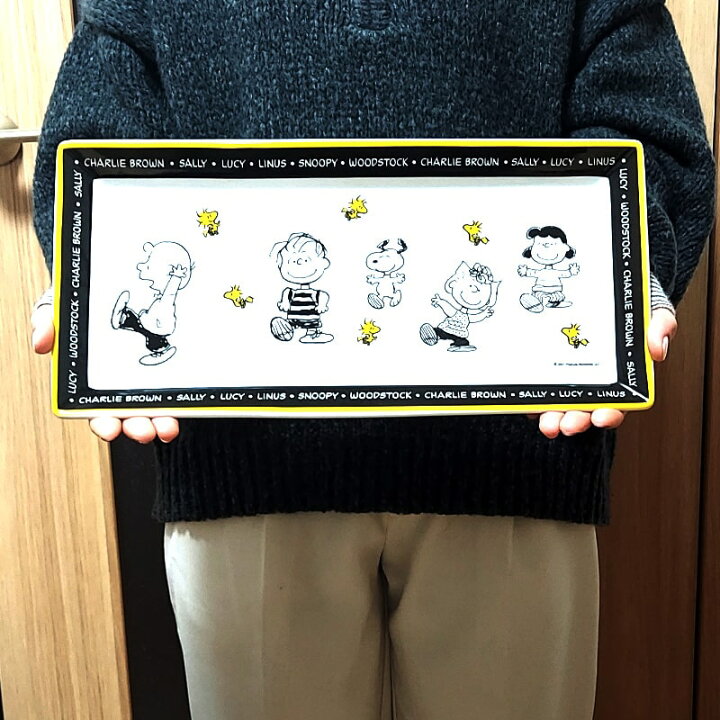 楽天市場】スヌーピー セラミックトレイ 皿 食器 SNOOPY かわいい 