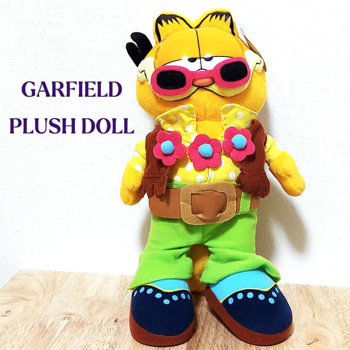 楽天市場】ぬいぐるみ プラッシュドール ガーフィールド GARFIELD  