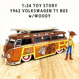 【スーパーSALE対象】トイストーリー ウッディ フィギュア 1962 フォルクスワーゲン バス TOY STORY ピクサー 映画 アニメ アメリカン インテリア 置物 かわいい 雑貨 キャラクター おしゃれ カフェ バー レストラン