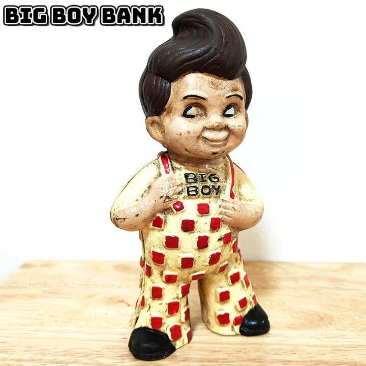 楽天市場】貯金箱 BIG BOY アンティーク 置物 キャストアイアン コイン 