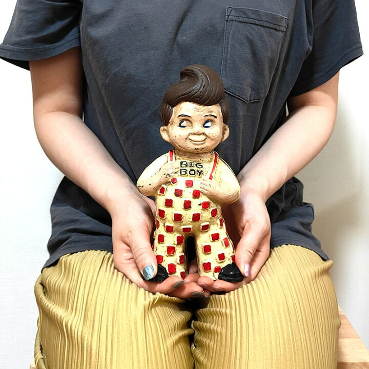 楽天市場】貯金箱 BIG BOY アンティーク 置物 キャストアイアン コイン 