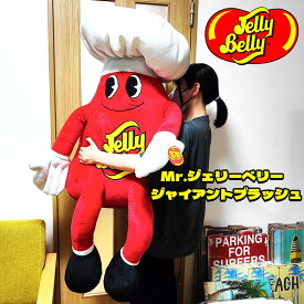 ぬいぐるみ かわいい 大きい Mr.ジェリーベリー ジャイアントプラッシュ アメリカン雑貨 子供 巨大 クッション 可愛い インテリア 店舗 カフェ プレゼント キャラクター ギフト