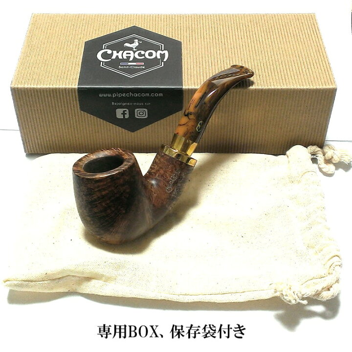 楽天市場】パイプ 喫煙具 シャコム スキッパー ブラウン CHACOM 