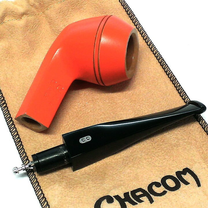 楽天市場】パイプ CHACOM 喫煙具 オレンジ 389 シャコム パイプ本体 