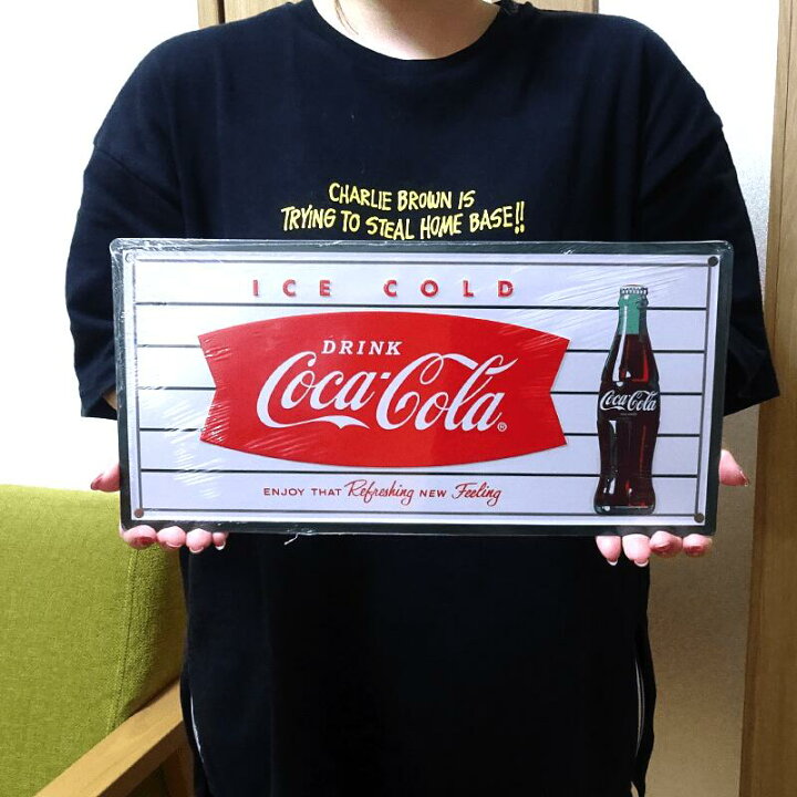 楽天市場】ブリキ看板 プレート コーラ COCA-COLA TIN PLATE Fish 