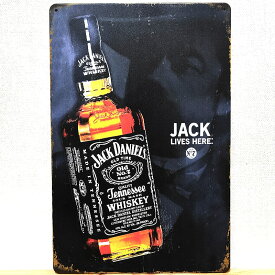 ブリキ看板 Jack Daniel's かっこいい アンティーク ティンサイン ディスプレイ お洒落 ジャックダニエル ビンテージ アメリカン レトロ 雑貨 お酒 ウォールデコレーション ヴィンテージ ガレージ カフェ バー 店舗