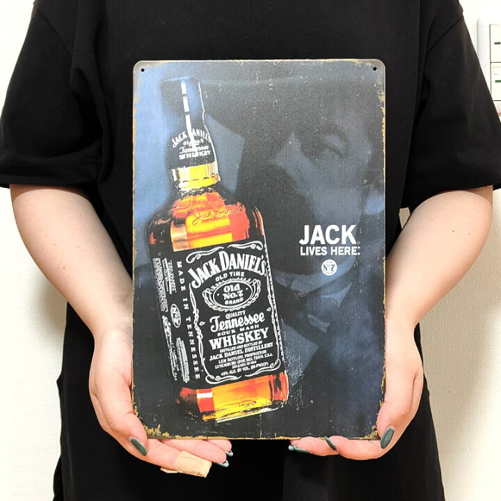 楽天市場】ブリキ看板 Jack Daniel