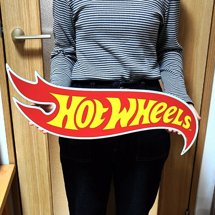 楽天市場】ブリキ看板 アメリカン ダイカットメタルサイン Mattel Hot 