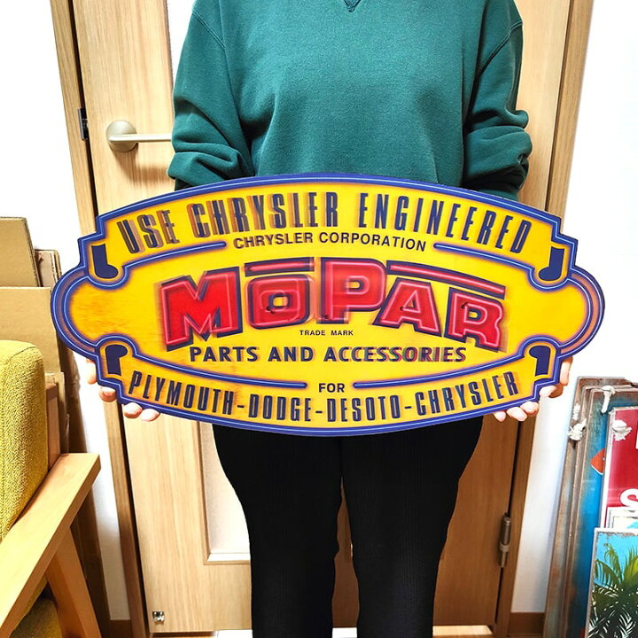 楽天市場】看板 レンチキュラーサイン MOPAR SHIELD アメリカン 雑貨 