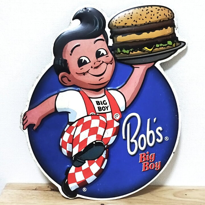 楽天市場】ブリキ看板 可愛い Bob