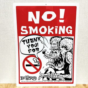 ���b�Z�[�W�{�[�h NO SMOKING �T�C���{�[�h �A�����J�� �G�� Rat Fink �v���[�g �K���[�W ���b�g�t�B���N �։� �Ǐ��� �A�����J�� �L�����N�^�[ �f�B�X�v���C �C���e���A ���X �J�t�F �o�[ �X��
