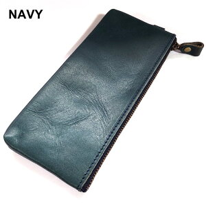 ペンケース マルチポーチ 栃木レザー 国産 日本製 ギフト ラッピング 箱入り 本革 日本製 筆箱 牛革 7カラー 動画あり メンズ プレゼント