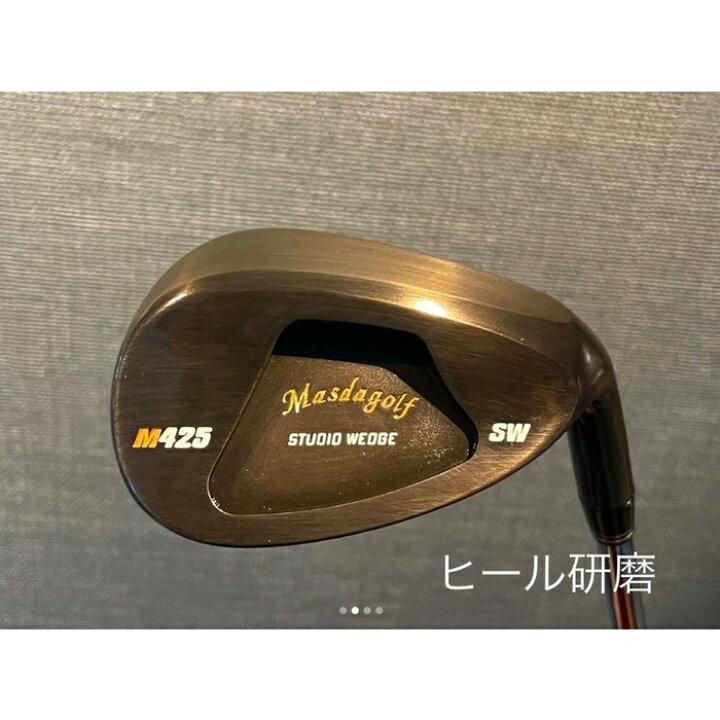 楽天市場】マスダゴルフ スタジオウェッジ M425 Masda golf / 銅メッキ 