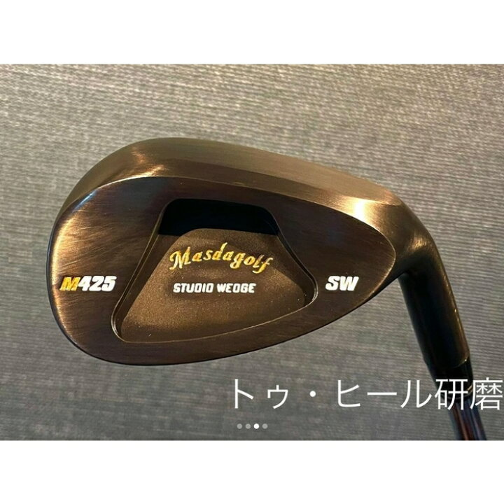 楽天市場】マスダゴルフ スタジオウェッジ M425 Masda golf / ニッケル 