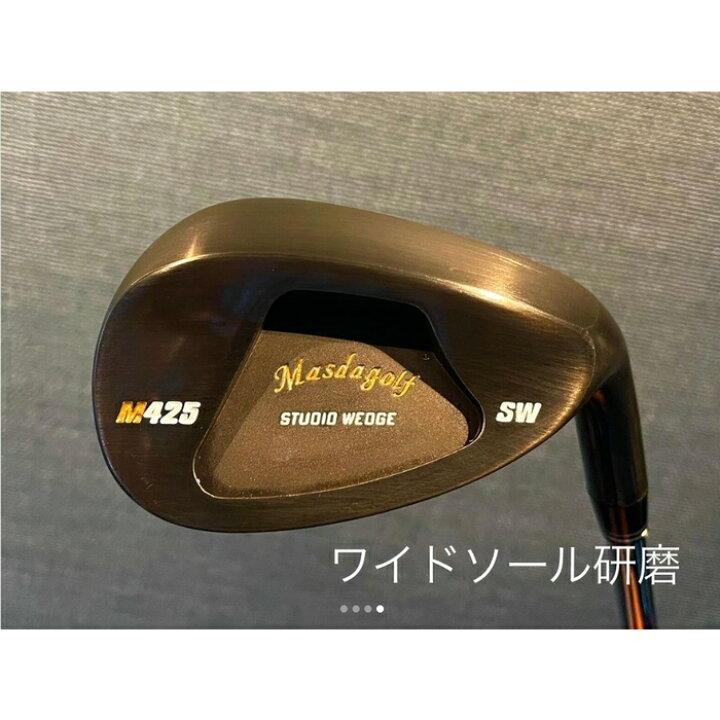 楽天市場】マスダゴルフ スタジオウェッジ M425 Masda golf / 銅メッキ 