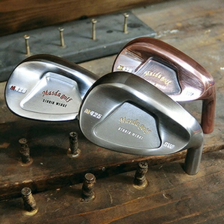 楽天市場】マスダゴルフ スタジオウェッジ M425 Masda golf / 銅メッキ 