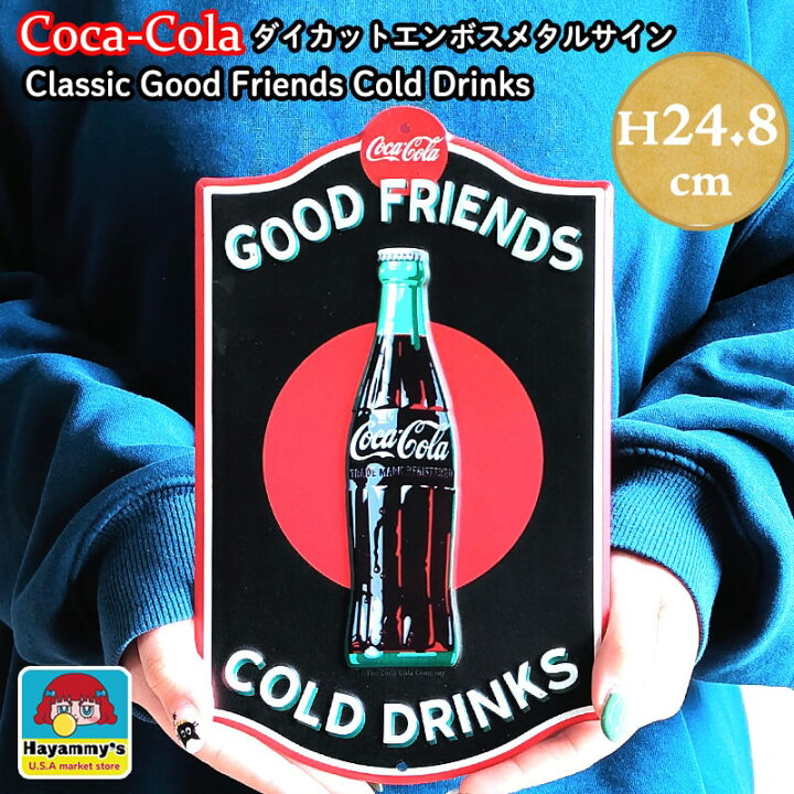 楽天市場】ブリキ看板 COCA-COLA 壁飾り プレート コカコーラ 