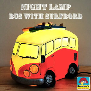 LEDv [QoX  Cg Ɩ u iCgv 킢 AeB[N nCA T[t{[h AJ G BUS with Surfboard xbh[ g Be[W  