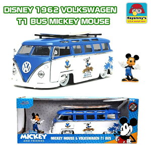 tBMA ~bL[}EX ~jJ[ [QoX fBYj[  l` T[t{[h 킢 CeA u Mickey Mouse DISNEY 1962 VOLKSWAGEN T1 BUS MI AJ G 1/24 XP[ LN^