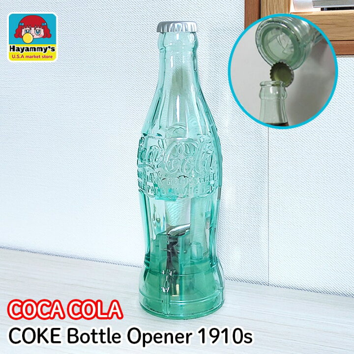 楽天市場】栓抜き コカコーラ 瓶 ボトルオープナー アンティーク 