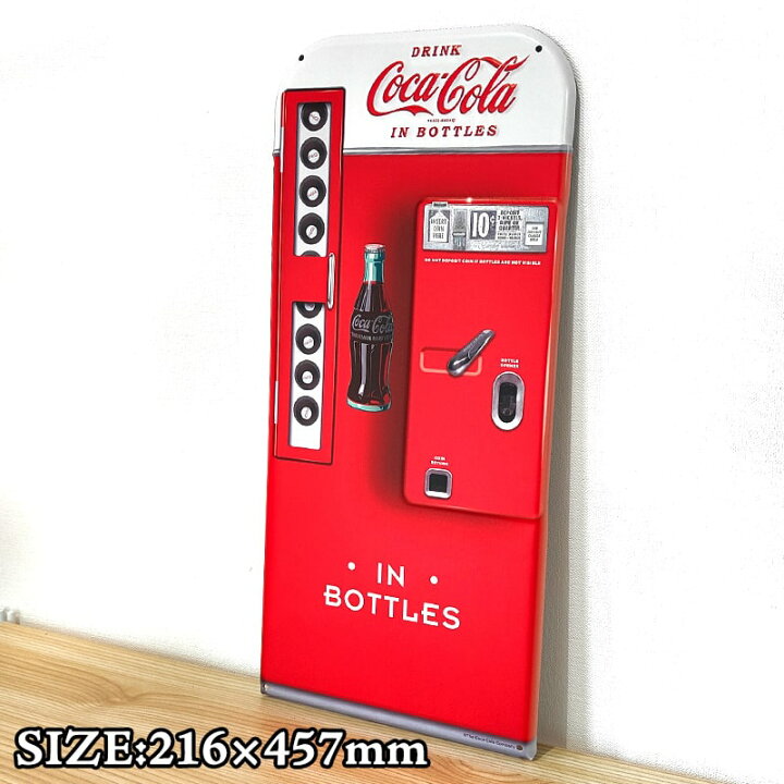 楽天市場】ブリキ看板 コカコーラ プレート おしゃれ ベンディング 