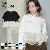 【クーポンで2,220円〜3,960円 | 19日9:59まで】 【再再入荷】 ペプラムトップス レディース 半袖 シアー…