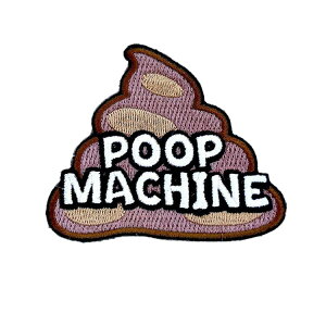 yKILONINER{Vbvz LiCi[ pb` by ~^[ ybg  L  킢 v[v }V[ pb`Poop Machine Large Patch