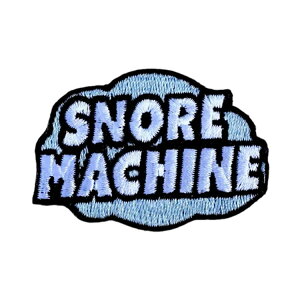 yKILONINER{Vbvz LiCi[ pb` by ~^[ ybg  L  킢 ~j XmA[ }V[ pb`Mini Snore Machine Patch