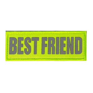 yKILONINER{Vbvz LiCi[ pb` by ~^[ ybg  L  킢 tNeBu nC rWreBpb` Reflective High Visibility BEST FRIEND Patch / Green