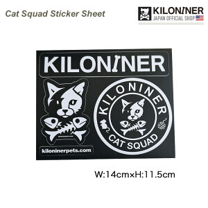 yKILONINER{VbvzLiCi[  L U op@XebJ[ V[ KILONINER Cat Squad Sticker Sheet