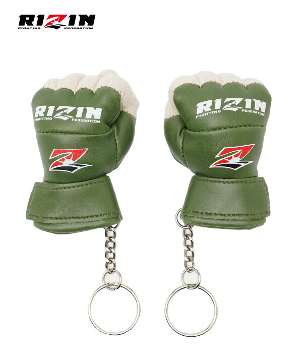 楽天市場】【 RIZIN公式 】【 RIZIN MMAグローブ キーホルダー GREEN 