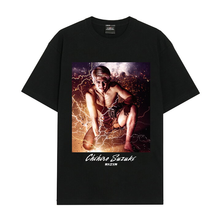 楽天市場】【 RIZIN公式 │ 鈴木千裕×RIZIN コラボ フォト Tシャツ 