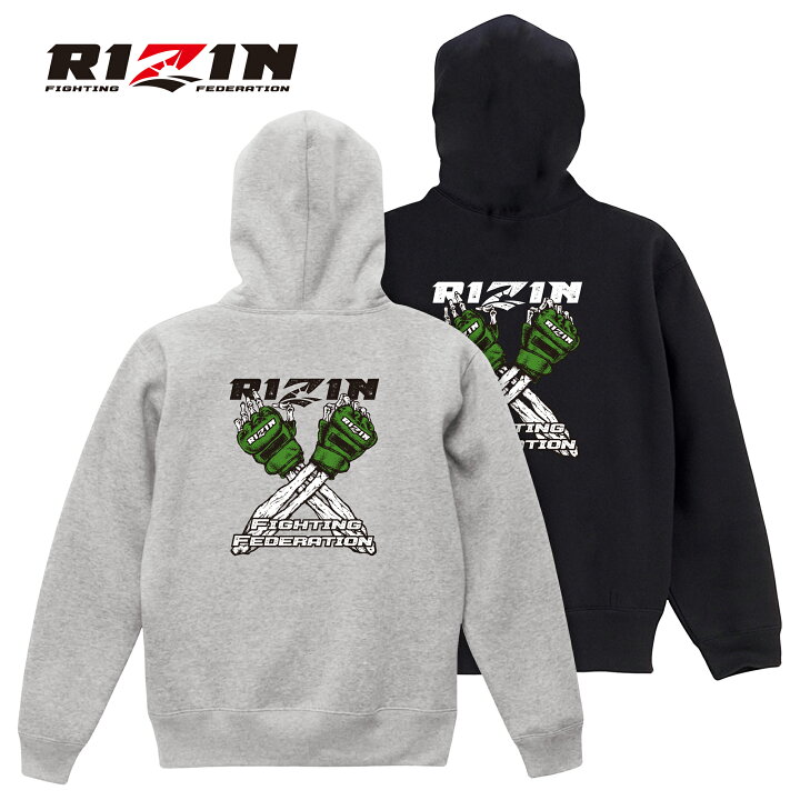 楽天市場】【 RIZIN公式 │ RIZIN GLOVE 3 スウェットパーカー 