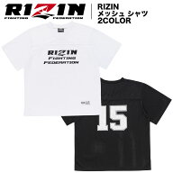 【 RIZIN公式 │ RIZIN メッシュ シャツ 】 ライジン メンズ レディース 半袖 Tシャツ アパレル トップス…