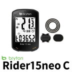 【国内正規品】 Bryton　ブライトン サイクルコンピューター　Rider15 neo c ライダー サイコン センサーセット pt　4718251592972 パーツ