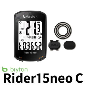 ブライトン サイクルコンピューター Rider15 neo c Bryton ライダー サイコン センサーセット pt 4718251592972 パーツ