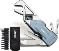 NexTool Light Wrench W1 マルチツール 6-in-1 ステンレス製 精密スケール 多機能ペンチ ドライバー ビッ…
