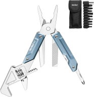 NexTool Light Wrench W2 マルチツール 8-in-1 ステンレス製 精密スケール 多機能ペンチ ドライバー ビッ…