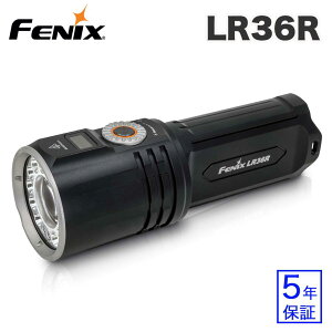 Fenix LR36R PxtbVCg LED/LEP 10,000[ Ǝˋ1,260m USB-C[d ~ [vp 戵] [[J[ۏ5N]