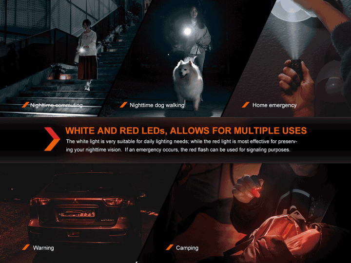 楽天市場】Fenix E03R V2.0 キーチェーンライト 最大500ルーメン USB-C