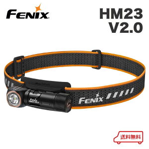 Fenix HM23 V2.0 �w�b�h���C�g �ő�300���[���� �P3�d�r�쓮 �A���~�j�E���� IP68�h�� �t�F�j�b�N�X [���[�J�[�ۏ�5�N]