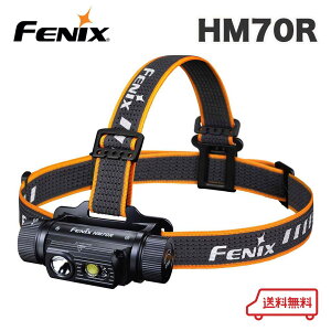 Fenix HM70R �w�b�h���C�g �ő�1600���[���� USB-C�[�d�� IP68�h�o�h�� [���[�J�[�ۏ�5�N]