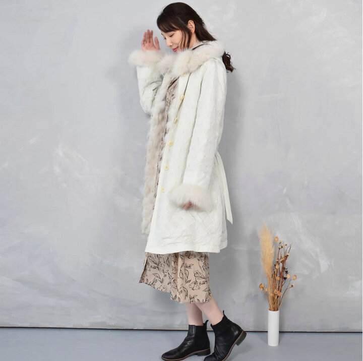 楽天市場】【20％OFFクーポン】シルク & フォックス ダイヤ柄 