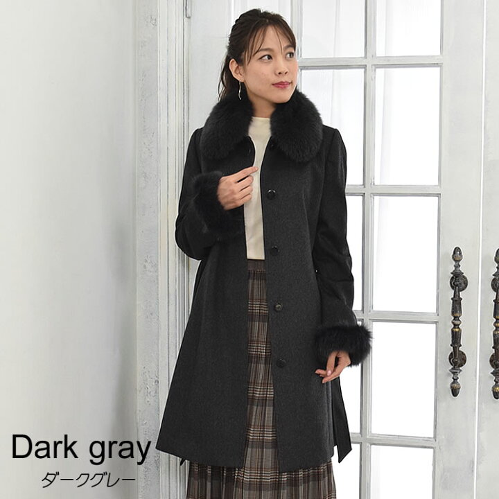 楽天市場】【15%OFFクーポン】カシミヤコート ロングコート[MONCADA 