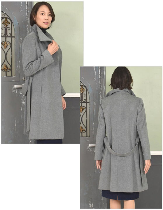 楽天市場】【20時〜20％OFFクーポン】スタンド コート カシミヤ 100 