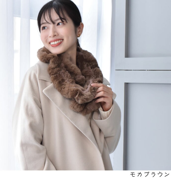 楽天市場】レッキス ラビット スヌード ファースヌード レディース 冬  
