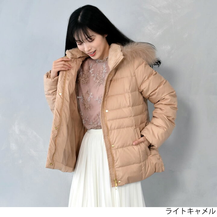 楽天市場】ダウンコート レディース ショート メルファージュ ダウン90 